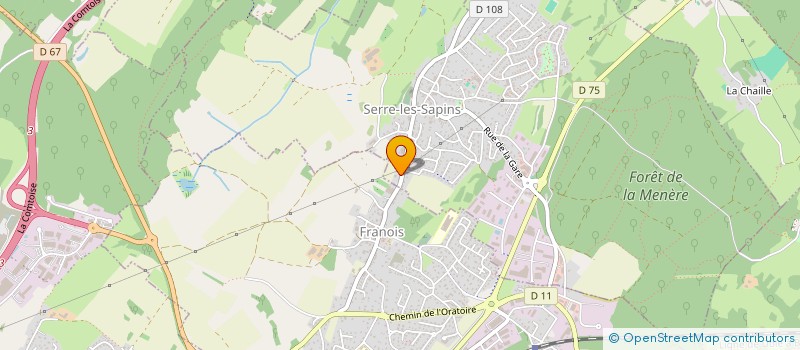 localisation de l'entreprise MADAME MANON DUPE  LA MONTAGNE