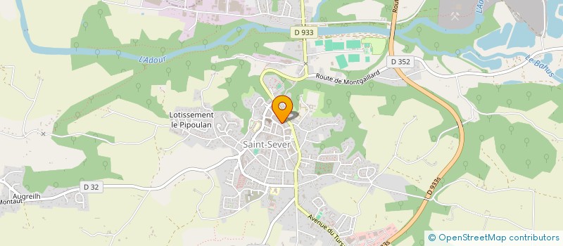 localisation de l'entreprise MADAME MANON DUPLA à SAINT-SEVER
