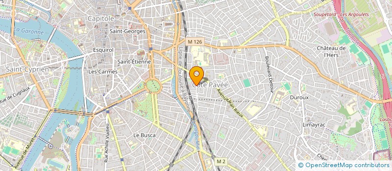 localisation de l'entreprise MADAME MANON DUTILH  TOULOUSE