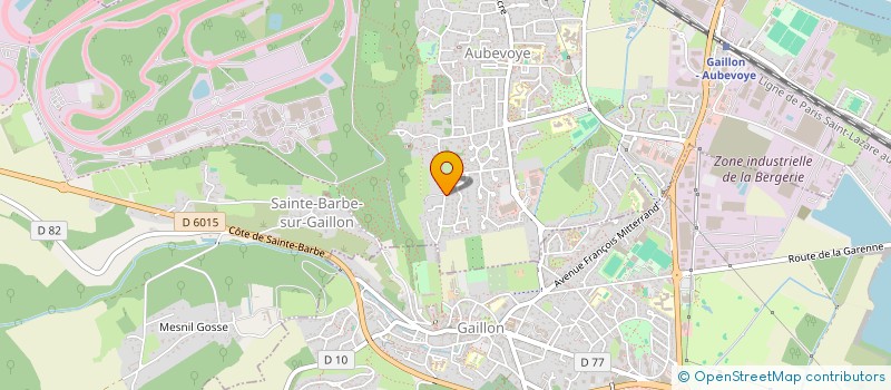 localisation de l'entreprise MADAME MANON DUVAL  LE VIEIL EVREUX