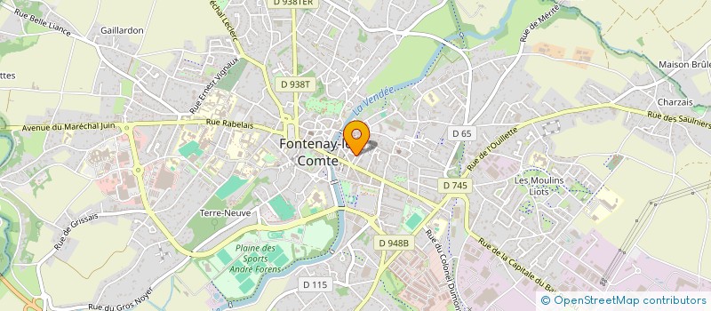 localisation de l'entreprise MADAME MANON ECALLE à FONTENAY-LE-COMTE