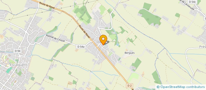 localisation de l'entreprise MADAME MANON ELODIE VIDAL  ODARS