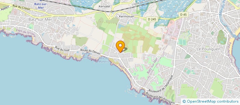 localisation de l'entreprise MADAME MANON ESPERONNIER  BATZ-SUR-MER