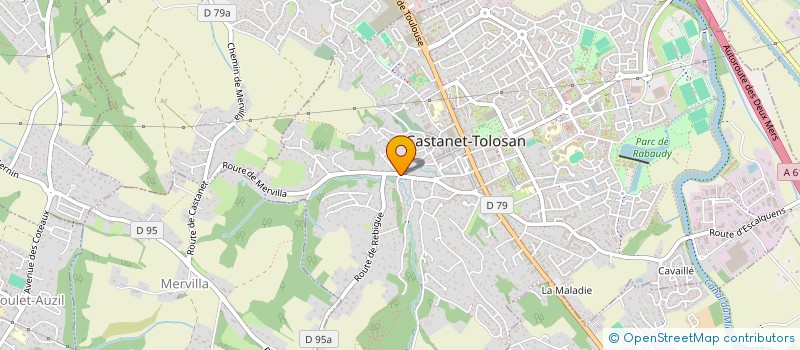 localisation de l'entreprise MADAME MANON ESPIE  CUGNAUX