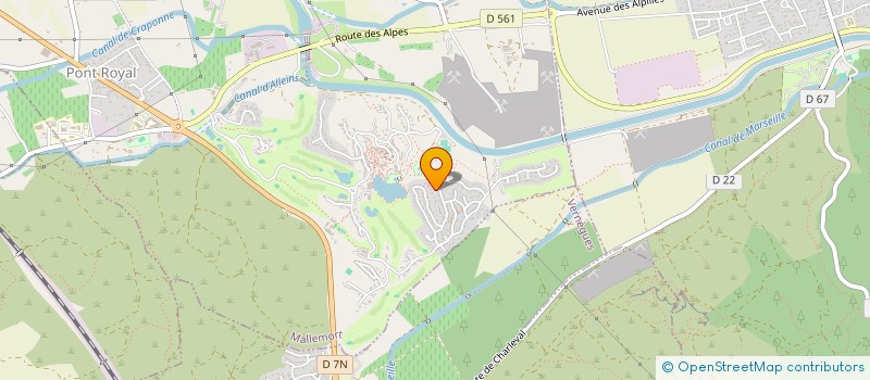 localisation de l'entreprise MADAME MANON ESTRATAT  MALLEMORT