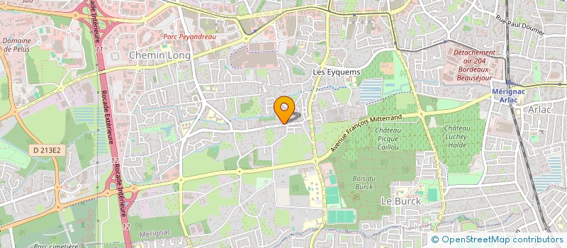 localisation de l'entreprise MADAME MANON EXPERT  MERIGNAC