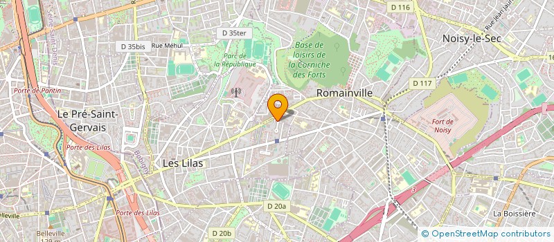 localisation de l'entreprise MADAME MANON EYHERART  LES LILAS