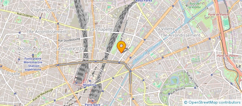 localisation de l'entreprise MADAME MANON FABRE  PARIS