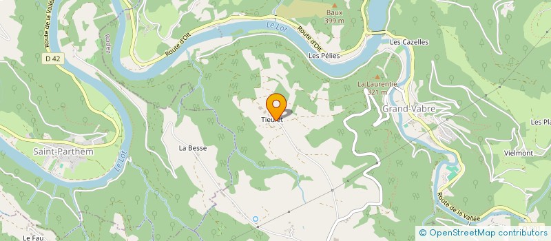 localisation de l'entreprise MADAME MANON FABRE à CONQUES-EN-ROUERGUE