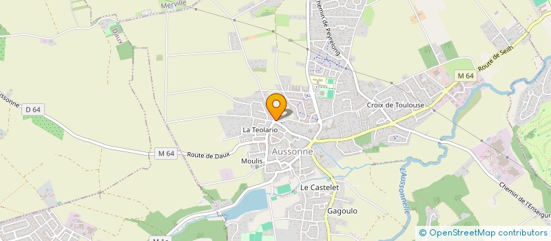 localisation de l'entreprise MADAME MANON FARAGUNA à AUSSONNE