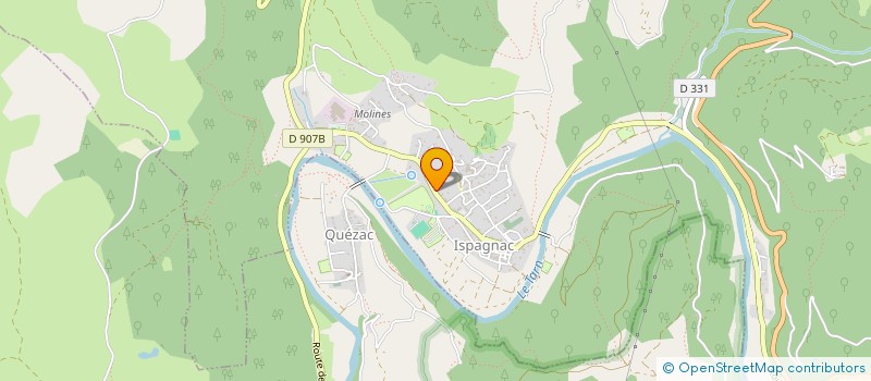 localisation de l'entreprise MADAME MANON FARIN  ISPAGNAC