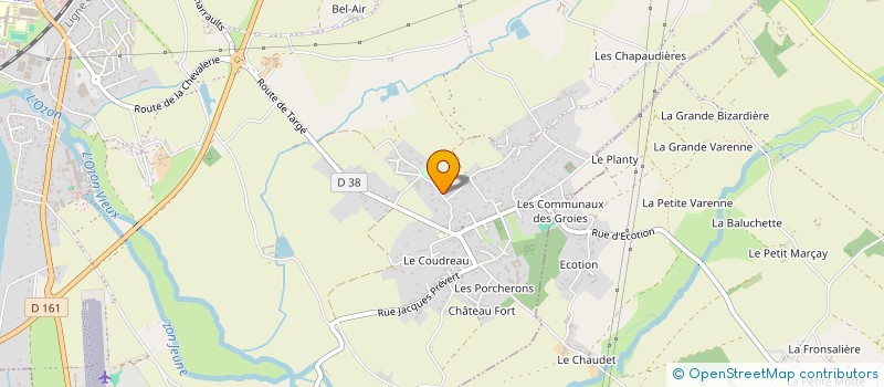 localisation de l'entreprise MADAME MANON FAVARD à CHATELLERAULT