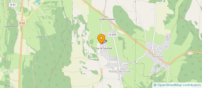 localisation de l'entreprise MADAME MANON FEAUD  POIDS-DE-FIOLE