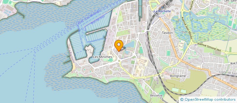 localisation de l'entreprise MADAME MANON FEMOLANT  LA ROCHELLE