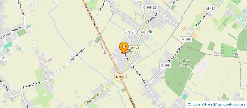 localisation de l'entreprise MADAME MANON FERAND  NEUVE-CHAPELLE