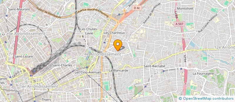 localisation de l'entreprise MADAME MANON FERNANDEZ à MARSEILLE