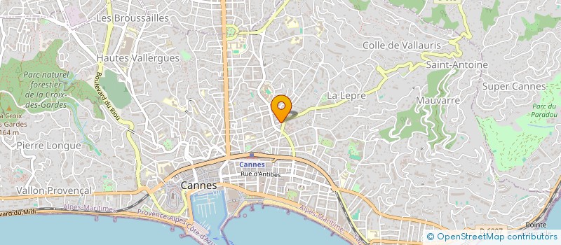 localisation de l'entreprise MADAME MANON FERNANDEZ  CANNES