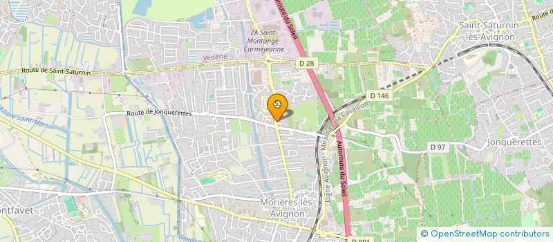 localisation de l'entreprise MADAME MANON FERRENTINO  MORIERES-LES-AVIGNON