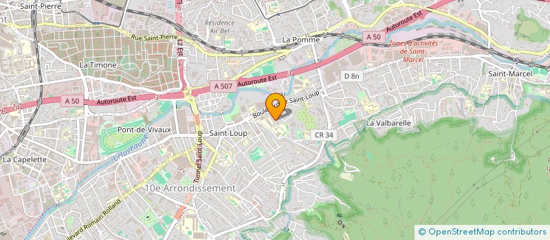 localisation de l'entreprise MADAME MANON FERRER à MARSEILLE