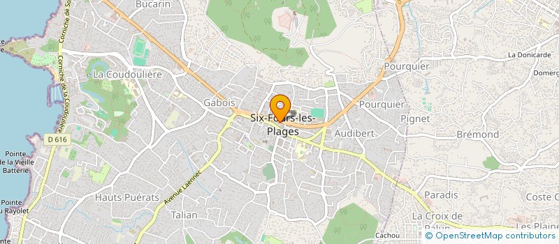 localisation de l'entreprise MADAME MANON FERRETTI à SIX-FOURS-LES-PLAGES