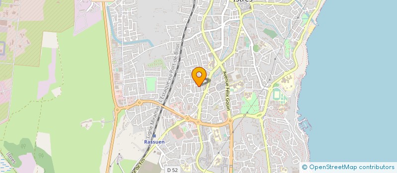 localisation de l'entreprise MADAME MANON FONOLLOSA  ISTRES