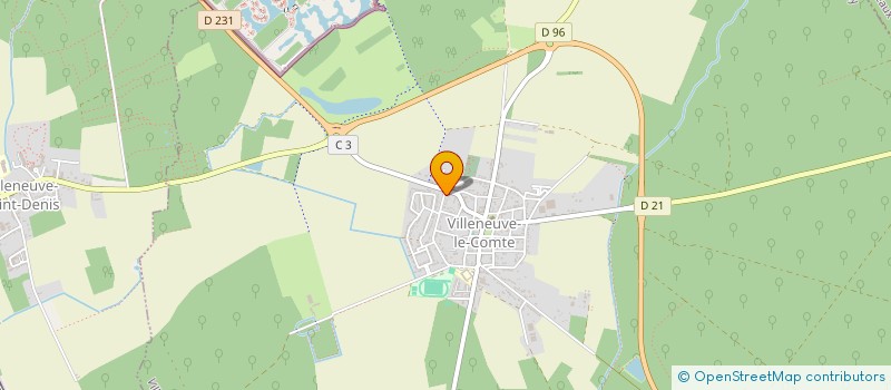 localisation de l'entreprise MADAME MANON FONS  VILLENEUVE-LE-COMTE