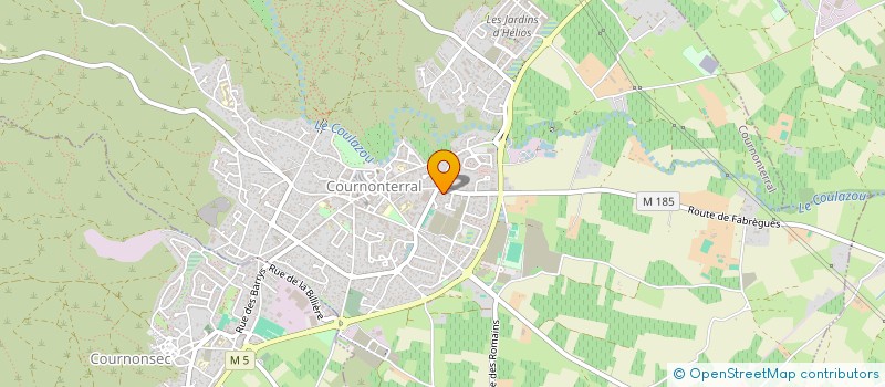 localisation de l'entreprise MADAME MANON FORGO à COURNONTERRAL