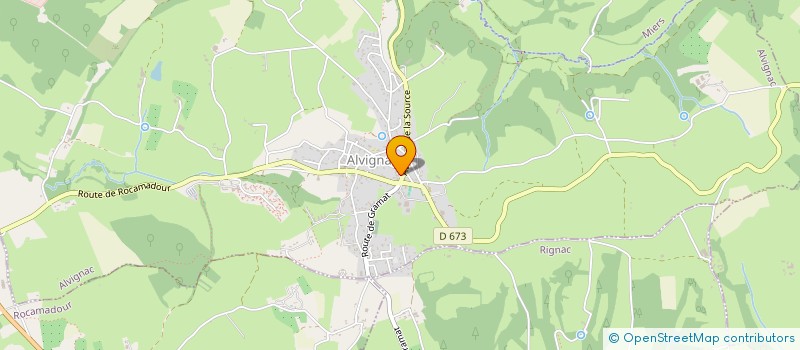 localisation de l'entreprise MADAME MANON FOUCHE  ALVIGNAC