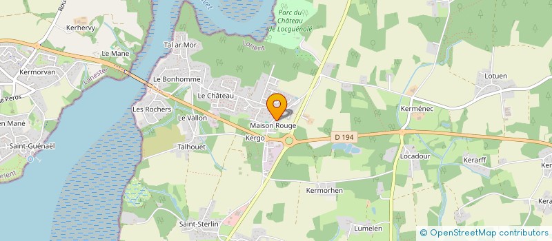 localisation de l'entreprise MADAME MANON FOUILLEN à KERVIGNAC