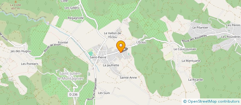 localisation de l'entreprise MADAME MANON FOUQUE  SAINT-JULIEN