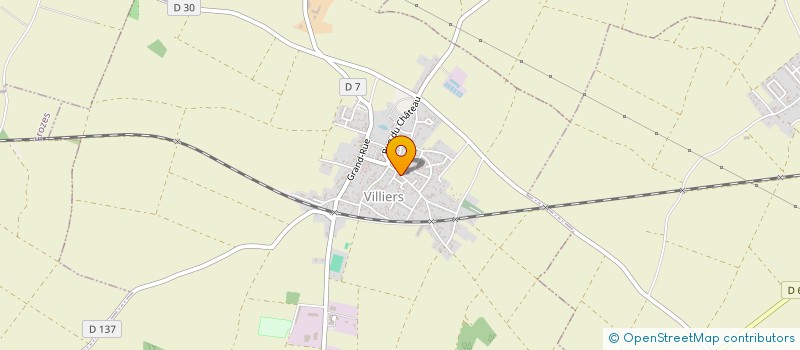 localisation de l'entreprise MADAME MANON FRAIGNEAU  VILLIERS