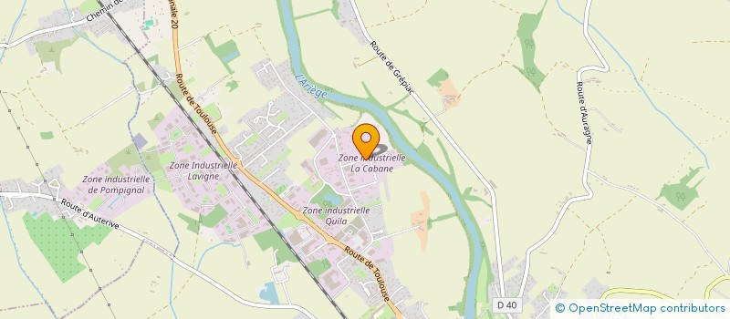 localisation de l'entreprise MADAME MANON FREDERIKS  AUTERIVE