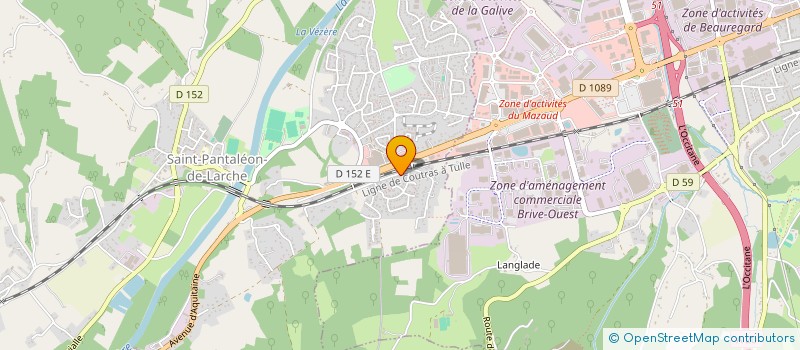 localisation de l'entreprise MADAME MANON FREYSSELINE  SAINT-PANTALEON-DE-LARCHE