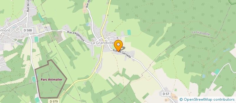 localisation de l'entreprise MADAME MANON GADBOIS  LA GRANDVILLE