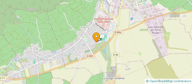 localisation de l'entreprise MADAME MANON GADRET à MAGENTA