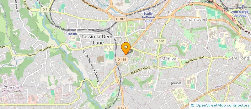 localisation de l'entreprise MADAME MANON GALERA  LYON