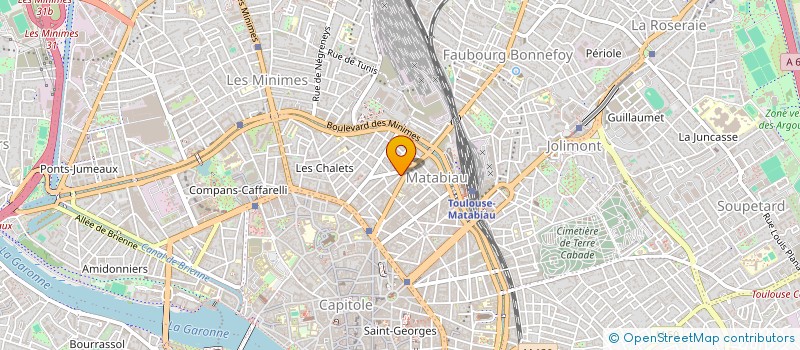 localisation de l'entreprise MADAME MANON GARCIA  TOULOUSE