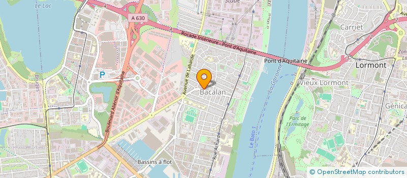 localisation de l'entreprise MADAME MANON GARDINAL  BORDEAUX