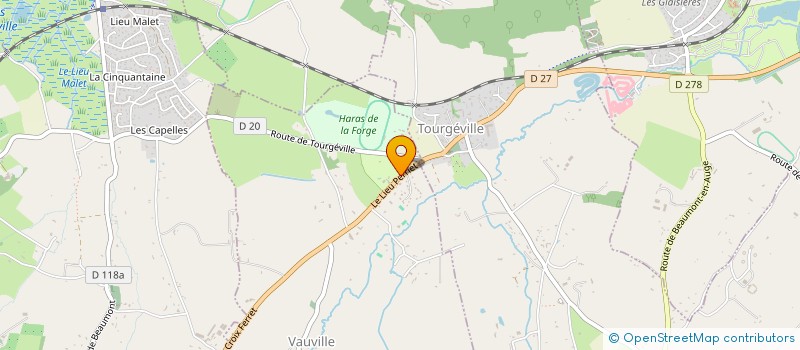 localisation de l'entreprise MADAME MANON GARLANDAT  VILLERS-SUR-MER