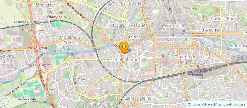 localisation de l'entreprise MADAME MANON GARREC  RENNES