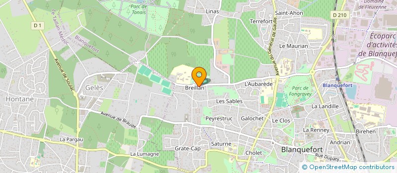localisation de l'entreprise MADAME MANON GAUTHIER à BLANQUEFORT