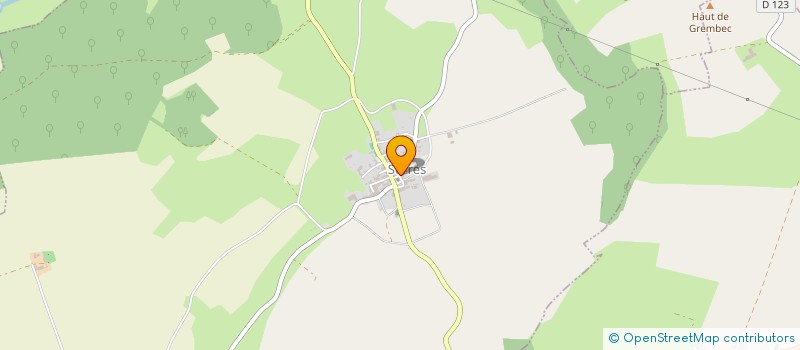 localisation de l'entreprise MADAME MANON GAUVAIN  SERRES