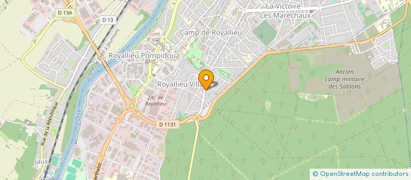 localisation de l'entreprise MADAME MANON GENET  COMPIEGNE