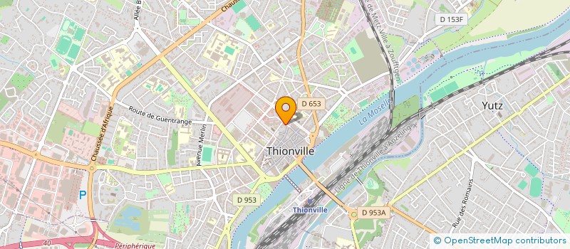 localisation de l'entreprise MADAME MANON GENSBEITEL à THIONVILLE