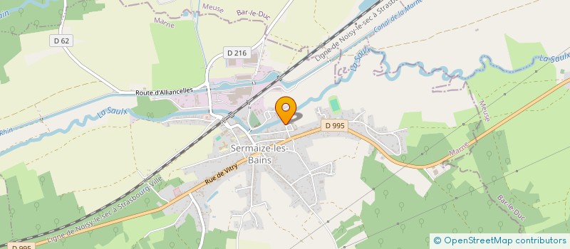 localisation de l'entreprise MADAME MANON GENY  SERMAIZE-LES-BAINS