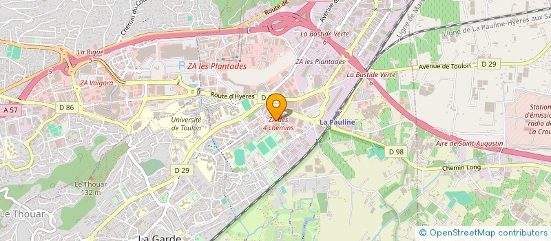 localisation de l'entreprise MADAME MANON GER  SOLLIES-PONT