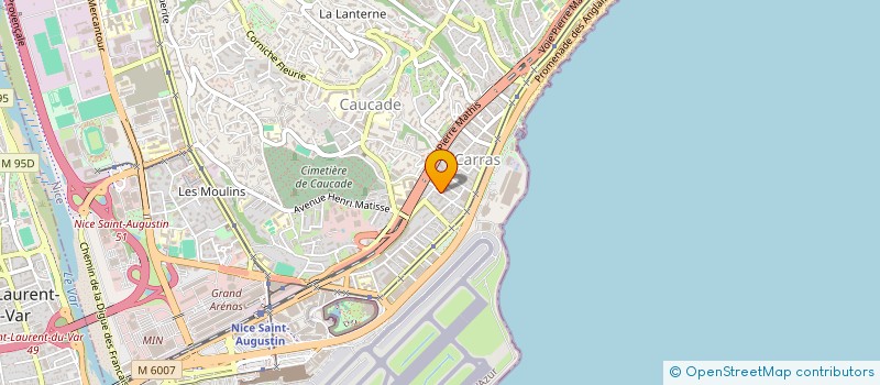 localisation de l'entreprise MADAME MANON GERARD à NICE
