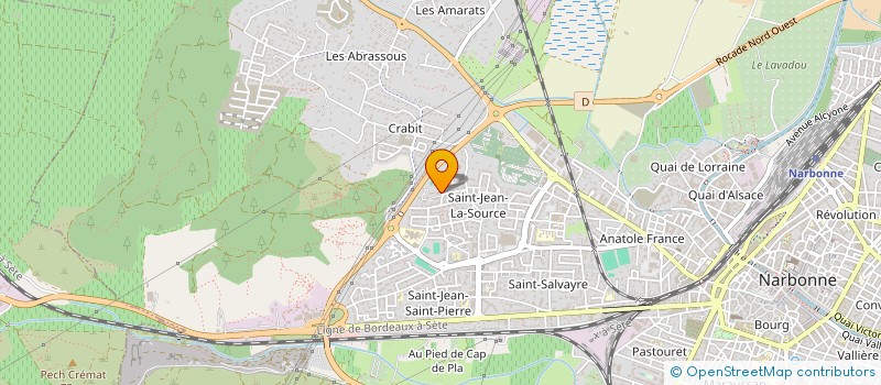 localisation de l'entreprise MADAME MANON GERMA  NARBONNE