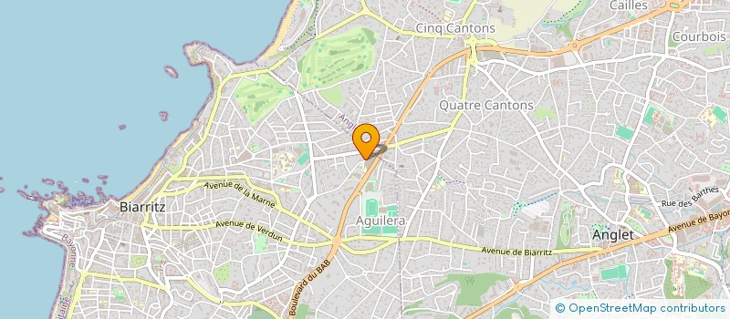 localisation de l'entreprise MADAME MANON GERVAISE à BIARRITZ