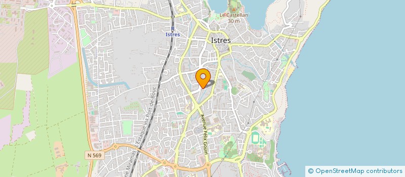 localisation de l'entreprise MADAME MANON GIACOMI  ISTRES